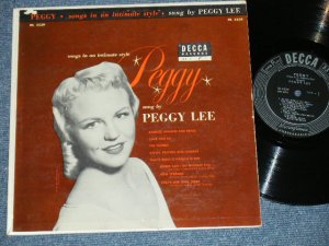 画像1: PEGGY LEE - SONGS IN AN INTIMATE STYLE  / 1953 US ORIGINAL 10"LP  