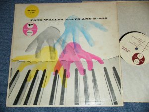 画像1: FATS WALLER - PLAYS AND SINGS / 1956 US ORIGINAL MONO LP  