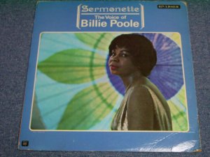 画像1: BILLIE POOLE - SERMONETTE THE VOICE OF / 1962 US ORIGINAL MONO LP  