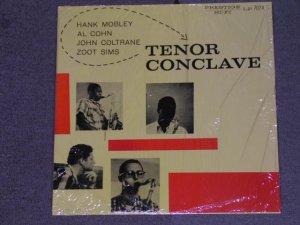 画像1: JOHN COLTRANE + HANK MOBLEY + AL COHN + ZOOT SIMS - TENOR CONCLAVE  / WEST-GERMANY Reissue Sealed LP