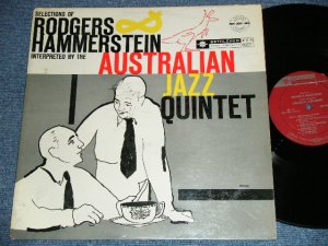 画像1: THE AUSTRALIAN JAZZ QUARTET - SELLECTIONS OF RODGERS & HAMMERSTEIN / 1957 US ORIGINAL MAROON Label MONO LP  