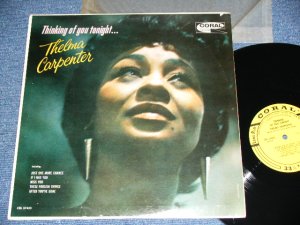 画像1: THELMA CARPENTER - THINKING OF YOU TONIGHT / 1962 US ORIGINAL YELLOW Label MONO LP