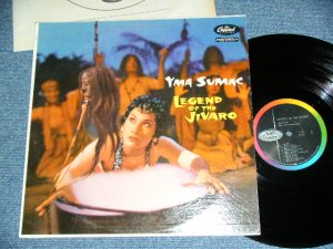 画像1: YMA SUMAC - LEGEND OF THE JIVARO(Ex+/Ex+++ Ex )  / 1959 US ORIGINAL 2nd Press "BLACK With RAINBOW & CAPITOL Logo on LEFT" Label Used MONO LP 