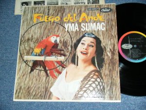 画像1: YMA SUMAC - FUEGO JEL ANDE  / 1959 US ORIGINAL 1st Press "BLACK With RAINBOW RING & CAPITOL Logo on LEFT Label" Used MONO LP 