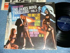 画像1: THE ROLAND SHAW ORCHESTRA - THEMES FROM THE JAMES BOND THRILLERS - VOL.3  / 1967 US ORIGINAL  STEREO  Used LP