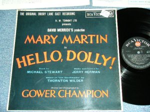 画像1: ost ORIGINAL DRURY LANE CAST RECORDING - MARY MARTIN in HELLO DOLLY   / 1965 UK ORIGINAL MONO Used LP With INSERTS 