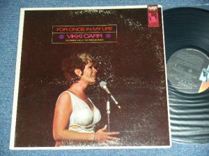 画像1: VIKKI CARR - FOR ONCE IN MY LIFE ( VG+++,VG+++,Ex/Ex+++ ) / 1969 US ORIGINAL STEREO  Used LP 