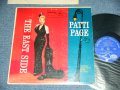 PATTI  PAGE - THE EAST SIDE ( VG+++/VG+++ ) / 1957 US ORIGINAL MONO Used LP 