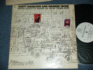 画像1: SCOTT HAMILTON and WARREN VACHE - WITH SCOTT'S BAND IN NEW YORK CITY  / 1978 US AMERICA ORIGINAL Used LP  