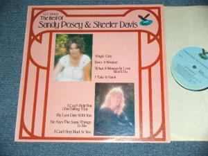 画像1: SANDY POSEY & SKEETER DAVIS - THE BEST OF ( B-4 Cover of CAROL KING & GERRY GOFFIN song ) / 1978 US AMERICA ORIGINAL Used LP