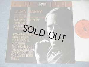 画像1: JOHN BARRY - CONDUCTS HIS GREATEST MOVIE HITS / 1967 UK ENGLAND ORIGINAL STEREO Used  LP