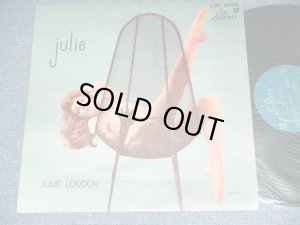 画像1: JULIE LONDON - JULIE  ( Turquoise color Label Ex+/Ex++ Looks:Ex+) / 1957 MONO 1st PRESS Turquoise Color LABEL Used LP