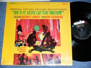 画像1: ost Sound TGrack ( QUINCY JONES + RAY CHARLES ) - IN THE HEAT OF THE NIGHT ( Ex+++,Ex++/Ex++ )  / 1967 US AMERICA OIGINAL STEREO Used  LP 