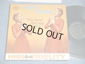 画像1: PATTI PAGE   - I'VE HEARD THAT SONG BEFORE ( Ex++,Ex/Ex+ )  / 1959 US AMERICA ORIGINAL MONO Used LP 