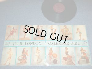 画像1: JULIE LONDON - CALENDAR GIRL ( Ex-/VG+++ ) / 1956 US AMERICA ORIGINAL MONO MARLOON  LABEL Used LP