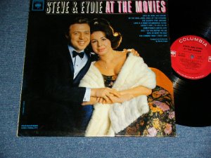 画像1:  STEVE LAWRENCE and EYDIE GORME  - AT THE MOVIES  ( Ex++/Ex+++ ) / 1964 US AMERICA ORIGINAL "2 EYES"Label MONO Used LP