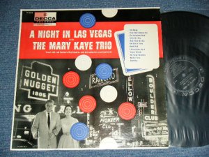 画像1: The MARY KAYE TRIO ( Most Famous FEMALE GUITARIST )  - A NIGHT IN LAS VEGAS  / 1956 US ORIGINAL MONO LP