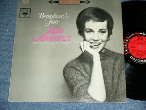 画像1: JULIE ANDREWS - BROADWAY'S FAIR ( Ex/Ex+)  / 1962 US AMERICA ORIGINAL 1st Press '6 EYES Label' STEREO LP 