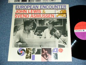 画像1: JOHN LEWIS & SVEND  ASMUSSEN - EUROPEAN ENCOUNTER   (  Ex++/Ex+++ )  ) /  1963 US AMERICA ORIGINAL "RED & PURPLE Label" MONO Used LP 