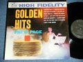 PATTI  PAGE - GOLDEN HITS (Ex+/Ex++ ) / 1960 US ORIGINAL "2nd Press Label"  MONO Used LP 