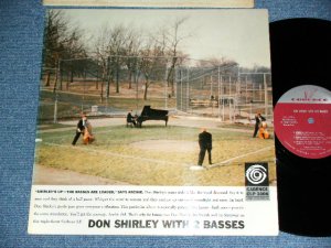 画像1: DON SHIRLEY   -  WITH 2 BASSES ( Ex+/Ex++) /1958 ORIGINAL "1st Press MARRON  LABEL"  MONO Used LP