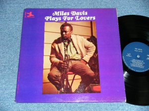 画像1:  MILES DAVIS - PLAYS FOR LOVERS ( Ex++/Ex+ ) / 1965 US AMERICA "Dark Blue with Silver Print Label" USED LP