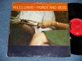 MILES DAVIS  -  PORGY AND BESS (VG+++/VG+++) / 1958 US AMERICA ORIGINAL "BLACK 6 EYES Label"  Mono Used LP 