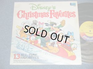 画像1: v.a. OMNIBUS ( LARRY GROCE.The MIKE SAMMES SINGERS,and The DISNEYLAND CHILDREN'S SING-ALONG CHORUS) -DISNEY'S CHRISTMAS FAVORITES ( Ex++/Ex+++)  /  1979  US AMERICA ORIGINAL  Used  LP