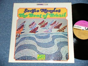 画像1: SERGIO MENDES - THE BEAT OF BRAZIL (PURLE & BROWN  Label : Matrix # A)ST-A-671009-1S/B)ST-A-671010-1S : Ex++/Ex+++) / 1967? US AMERICA ORIGINAL? STEREO Used LP 