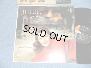 画像1: JULIE LONDON - JULIE ... AT HOME  ( Ex++/Ex+ Looks:Ex+++ ) / 1960 US AMERICA ORIGINAL "MULTI COLOR Label" STEREO Used  LP 