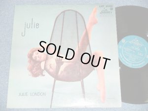 画像1: JULIE LONDON - JULIE  ( Turquoise color Label Ex++/Ex+++) / 1957 MONO "1st PRESS Turquoise Color LABEL" Used LP