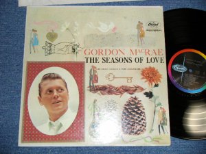 画像1: GORDON MAacRAE - THE SEASONS OF LOVE  (Ex++/Ex+++)) / 1959 US AMERICA ORIGINAL ? "BLACK with COLOR RAINBOW ring Label" MONO Used LP 