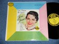 JONI JAMES - LET THERE BE LOVE ( Ex+++/Ex+++ Ultra Clean Copy!!! )  / 1956 US ORIGINAL"YELLOW LABEL" MONO Used LP