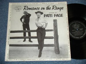 画像1: PATTI PAGE -  ROMANCE ON THE RANGE  ( Ex+/Ex++ Looks*Ex)   /1955 US AMERICA  ORIGINAL 1st Press "CUSTOM HIGH FIDELITT credit on Front Cover" "BLACK with SILVER Print Label"  MONO Used LP