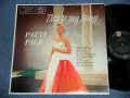 PATTI PAGE -  THIS IS MY SONG  ( Ex+++/Ex+++ )  /1955 US AMERICA  ORIGINAL 1st Press "CUSTOM HIGH FIDELITT credit on Front Cover" "BLACK with SILVER Print Label"  MONO Used LP