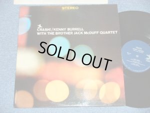 画像1: KENNY BURRELL with The BROTHER JACK McDUFF QUIARTET - CRASH! (Dark Blue With Silver Print Label :  Ex++/MINT-)   / 1964 US AMERICA ORIGINAL  STEREO Used LP 