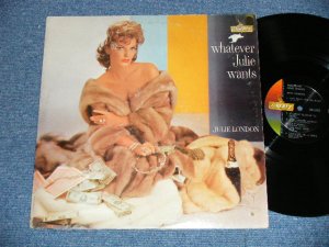 画像1: JULIE LONDON - WHATEVER JULIE LONDON VG+++/VG  )  / 1961 US AMERICA ORIGINAL "1st Press Label" MONO Used LP 