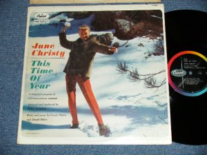 画像1: PEGGY LEE -  THIS TIME OF YEAR ( Ex+/Ex+,Ex+++) / 1961 US ORIGINAL 1std press "BLACK With RAINBOW 'CAPITOL' Logo on LEFT  Label"  Mono Used LP 