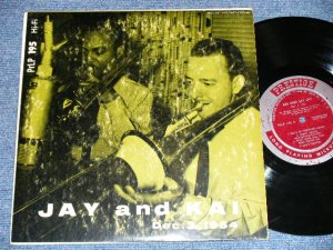 画像1: JAY JAY JOHNSON and KAI WINDING - KAI and JAY JAY DEC.3,1954   (Ex+/Ex+ Looks:Ex)  / 1954 US AMERICA ORIGINAL "MAROON with SILVER Color Label"  Mono Used 10" LP 