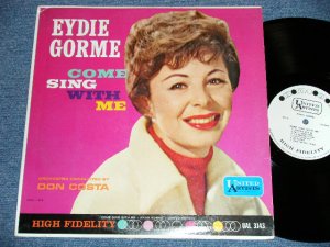 画像1: EYDIE GORME - COME SING WITH ME  ( Ex++,Ex+++) / 1961 US AMERICA ORIGINAL "WHITE LABEL PROMO"  MONO LP