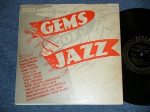 画像1: VA (MILDRED BAILEY,BUNNY BERIGAN,PETE BROWN,BENNY CARTER,COZY COLE,EDDIE CONDON,ISRAEL CROSBY,BUD FREEMAN,BOBBY HACKETT,JOHNNY HODGES,GENE KRUPA,BILLY KYLE,MAED "LUX" LEWIS,JOE MARSALA,GRACHAN MONCUR,JESS STACY,CLAUDE THORNHILL,TEDDY WILSON -  GEMS OF JAZZ ; A SERIES OF SUPERB JAZZ CLASSICS VOL.1  (Ex/Ex+)  / 1950 US AMERICA ORIGINAL  Used 10" LP  