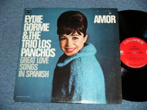 画像1: EYDIE GORME & TRIO LOS PANCHOS -  AMOR ( Ex+/Ex+++,Ex++ Looks:Ex+ )  / 1964 US AMERICA ORIGINAL 1st press "GUARANTEED HIGH FIDELITY" Label MONO Used LP