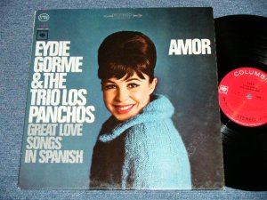 画像1: EYDIE GORME & TRIO LOS PANCHOS -  AMOR ( Ex+++/Ex+++ )  / 1964 US AMERICA ORIGINAL 1st press "BLACK 360 SOUND" Label STEREO Used LP