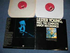 画像1: LESTER YOUNG  - PRES/THE COMPLETE SAVOY RECORDINGS (Ex+/Ex+++ C-2~4 : Ex)  /1976  US AMERICA ORIGINAL Used 2-LP  