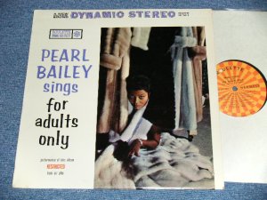 画像1: PEARL BAILEY - SINGS FOR ADULTS ONLY (  Ex+++/MINT- A-1,2,3,:Ex+ ) / 1960's  US AMERICA 2nd Press "ORANGE TARGET Label"  STEREO  Used LP 