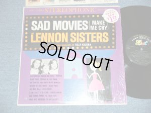 画像1:  THE LENNON SISTERS with BILLY VAUGHN - SAD MOVIES ( MINT-/Ex+++) / 1961  US AMERICA ORIGINAL STEREO Used LP