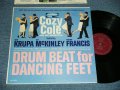 COZY COLE feat. GENE KRUPA, RAY McKINLEY, PANAMA FRANCIS   DRUM BEAT FOR DANCING FEET ( Ex++/Ex+++) / 1962 US AMERICA ORIGINAL Used  LP