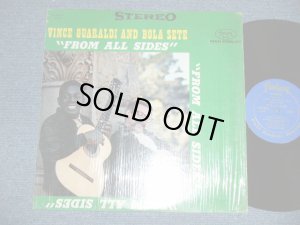 画像1: VINCE GUARALDI  & BOLA SETE - FROM ALL SIDES ( Ex+++/MINT-)  :  ) / 1966 US AMERICA ORIGINAL "BLUE  with GOLD PRINT Label" STEREO  Used LP  