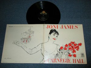 画像1: JONI JAMES - AT CARNEGIE HALL ( Ex++/Ex+++ Looks: Ex+ )  / 1959 US AMERICA ORIGINAL 1st Press "Black Label"  MONO Used LP