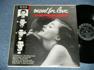 画像1: THE FOUR ACES - MOD FOR LOVE  ( Ex++/Ex+++ Looks:Ex++ )  / 1955  US AMERICA ORIGINAL 1st Press "All BLACK with SILVER PREINT Label"  MONO Used LP